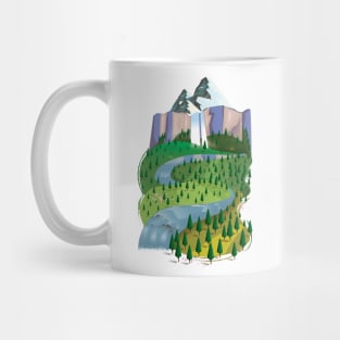 Mountains Landscape Mug